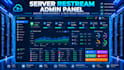 setup the best server setup, admin panel, restream with unlimited connection