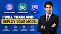 train and deploy computer vision, ml and nlp  model