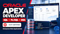 develop enterprise oracle apex applications with sql plsql and ai integration