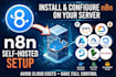 install self hosted n8n on your vps