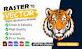 convert raster images to clean editable vector files