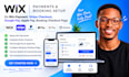 do wix payment, stripe checkout, google pay, apple pay, booking checkout page