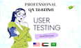 manually test your website and mobile app