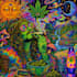 draw amazing psychedelic, stoner, weed unique style