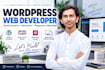 build a professional wordpress website or woocommerce store