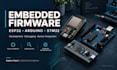 develop and debug esp32 arduino and stm32 firmware