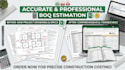 do accurate material takeoff and boq estimation in excel