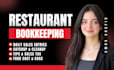 do restaurant bookkeeping in quickbooks online
