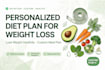 make  diet plan for weight loss and healthy lifestyle