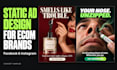 design static ads and meta ad creatives for dtc brands