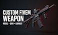 create custom fivem weapons gun models skins and weapon packs