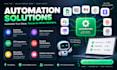 develop custom automation solutions to automate your task