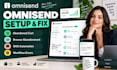 setup and fix omnisend abandoned cart browse abandonment SMS and workflow errors
