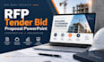 rfp tender bid presentation, proposal powerpoint, construction engineering firms