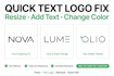 remove background and fix logo in 1 hour