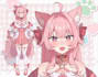 design and rig custom live 2d vtuber model 3d vtuber live2d vtuber rigging model