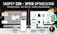 do shopify cro and speed optimization for mobile and desktop
