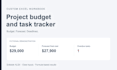 build a custom excel project budget and task tracker