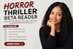 beta read your horror thriller novel as a beta reader