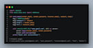 write a custom python script for automation or data processing