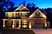design architectural  exterior lighting design, facade or landscape lighting