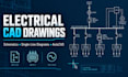 draft electrical schematics and single line diagrams in autocad
