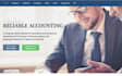 build squarespace accounting website finance service bookkeeping website