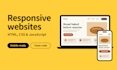 design a high converting, fully responsive landing page