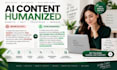 rewrite ai content, manually paraphrase articles, proofread and humanize text