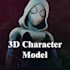 3d model an game ready character