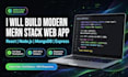 build a modern full stack web application with react node js and database