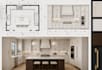 design kitchen cabinet, 3d layouts, elevations and cabinetry drawings