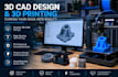 3d design and printing services