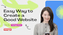 creat landing page website