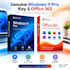 provide windows 11 pro genuine key, office 365