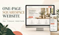 build a polished squarespace landing page