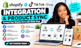 integrate your shopify store with tiktok shop and sync products