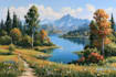 landscape oil painting art