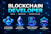 develop blockchain web3 dapp smart contract and crypto token
