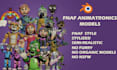 model your fnaf character in blender