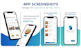 design custom high converting google play, app store screenshot, app screenshots
