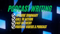 create powerful podcast scripts fast