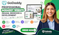 godaddy website design godaddy website redesign develop godaddy website design
