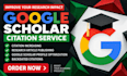 google scholar citations increase backdated citations write and publish article