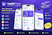 develop a habit flow mobile app