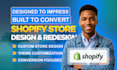 build black friday store, shopify store design and redesign, shopify redesign