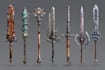 create weapon concept art for you