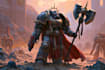 draw a warhammer 40k character art