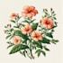 draw hand drawn botanical line art for tattoo, packaging