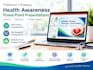 write a health awareness speech and creat a professional powerpoint presentation